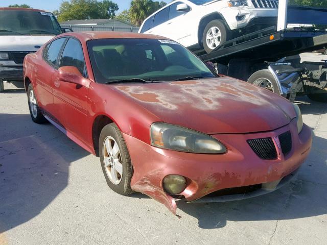 2G2WP522651152804 - 2005 PONTIAC GRAND PRIX BURGUNDY photo 1