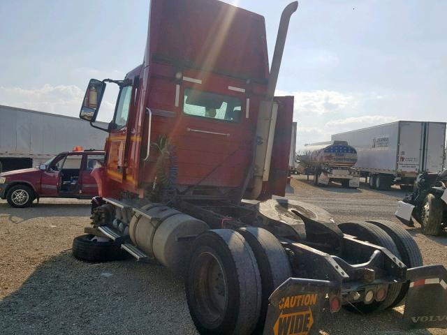 4V4M19GH97N464582 - 2007 VOLVO VN VNM RED photo 3