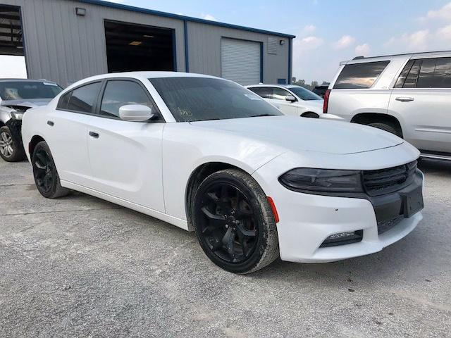 2C3CDXHG1GH132822 - 2016 DODGE CHARGER SX WHITE photo 1