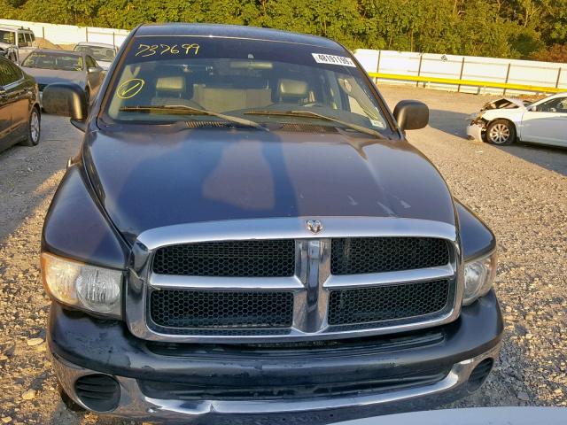 1D7HA18N74S737699 - 2004 DODGE RAM 1500 S GRAY photo 9