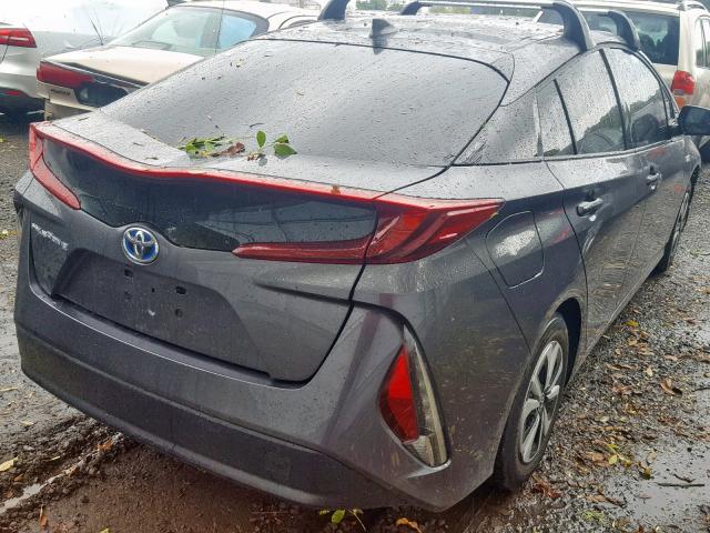 JTDKARFP2J3088970 - 2018 TOYOTA PRIUS PRIM 灰色 照片 4