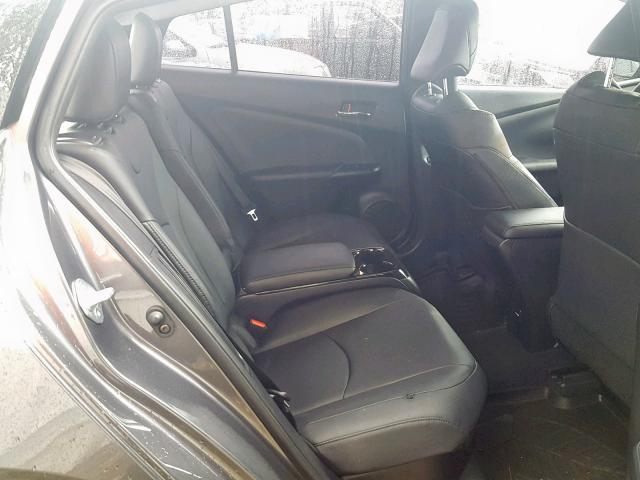 JTDKARFP2J3088970 - 2018 TOYOTA PRIUS PRIM 灰色 照片 6