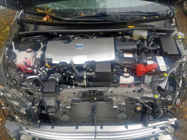 JTDKARFP2J3088970 - 2018 TOYOTA PRIUS PRIM 灰色 照片 7