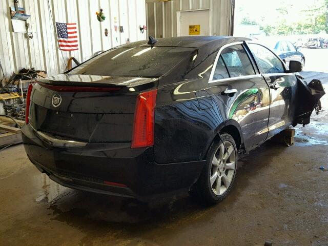 1G6AA5RA1E0119115 - 2014 CADILLAC ATS BLACK photo 4