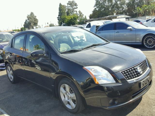 3N1AB61E38L712046 - 2008 NISSAN SENTRA 2.0 BLACK photo 1