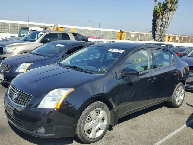 3N1AB61E38L712046 - 2008 NISSAN SENTRA 2.0 BLACK photo 2