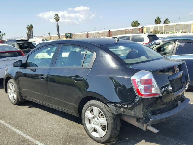 3N1AB61E38L712046 - 2008 NISSAN SENTRA 2.0 BLACK photo 3