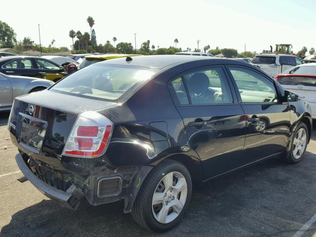 3N1AB61E38L712046 - 2008 NISSAN SENTRA 2.0 BLACK photo 4