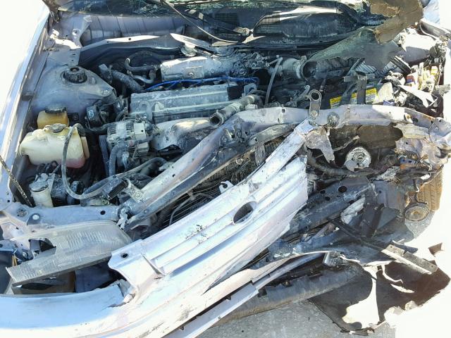 4T1BG22K2VU052353 - 1997 TOYOTA CAMRY CE BLUE photo 7