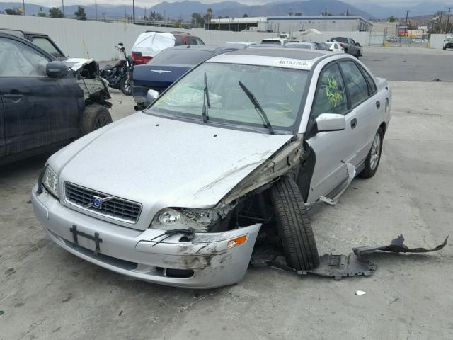 YV1VS27514F075915 - 2004 VOLVO S40 1.9T SILVER photo 9