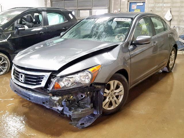 1HGCP2F46AA053832 - 2010 HONDA ACCORD LXP GRAY photo 2