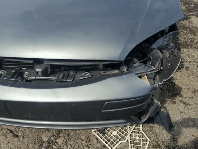 1FAFP34N26W103994 - 2006 FORD FOCUS ZX4 GRAY photo 9