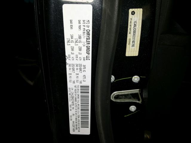 1C4NJDBBXED748795 - 2014 JEEP COMPASS SP 蓝色 照片 10