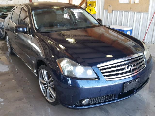 JNKBY01E67M400609 - 2007 INFINITI M45 BASE BLUE photo 1