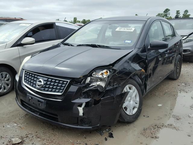 3N1AB61E19L662586 - 2009 NISSAN SENTRA 2.0 BLACK photo 2