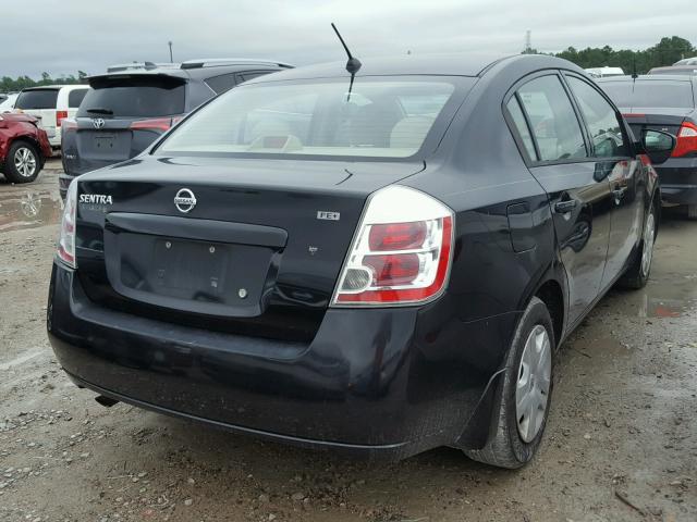 3N1AB61E19L662586 - 2009 NISSAN SENTRA 2.0 BLACK photo 4