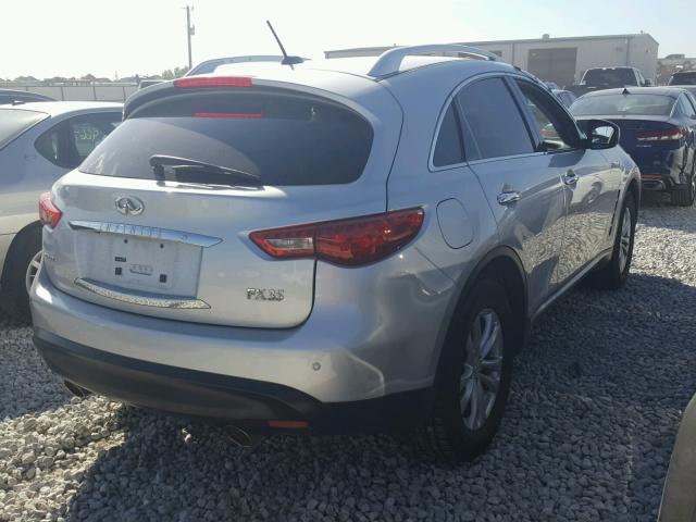 JN8AS1MW8AM856227 - 2010 INFINITI FX35 GRAY photo 4