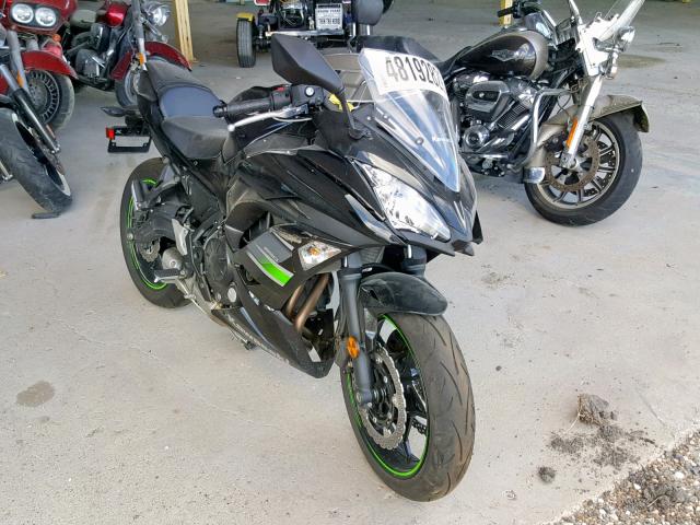 JKAEXEJ10KDA03186 - 2019 KAWASAKI EX650 J BLACK photo 1