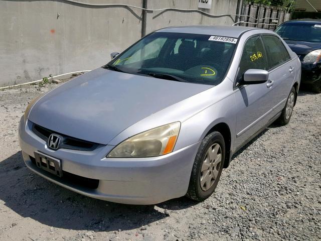 1HGCM56333A048334 - 2003 HONDA ACCORD LX SILVER photo 2