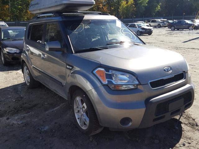 KNDJT2A27A7041421 - 2010 KIA SOUL + GRAY photo 1