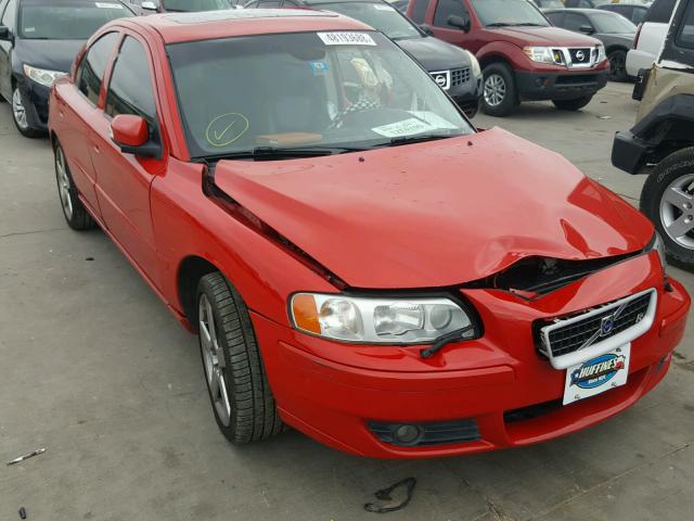 YV1RH527872642997 - 2007 VOLVO S60 R RED photo 1