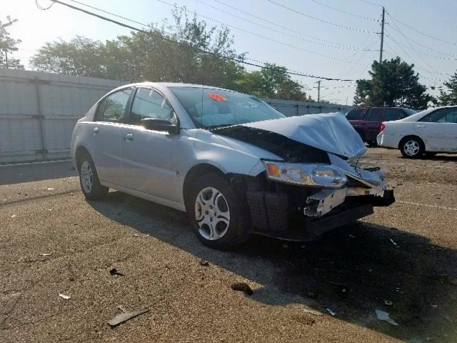 1G8AJ52F84Z168559 - 2004 SATURN ION LEVEL SILVER photo 1