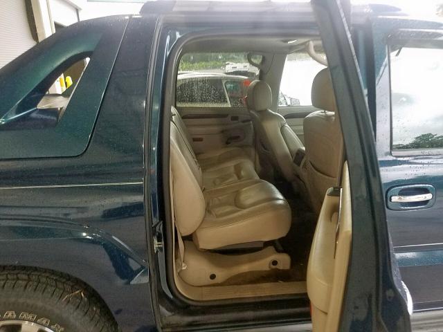 3GYEK62N35G174055 - 2005 CADILLAC ESCALADE E BLUE photo 6