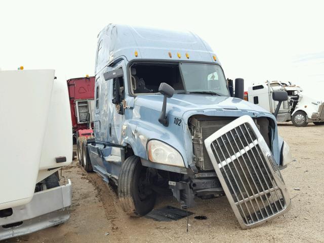 3AKJGLD59FSGB8346 - 2015 FREIGHTLINER CASCADIA 1 BLUE photo 1