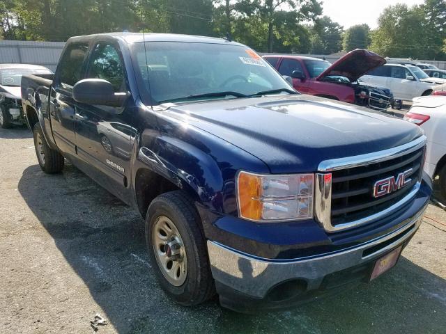 3GTRCUEA9AG261065 - 2010 GMC SIERRA C15 BLUE photo 1