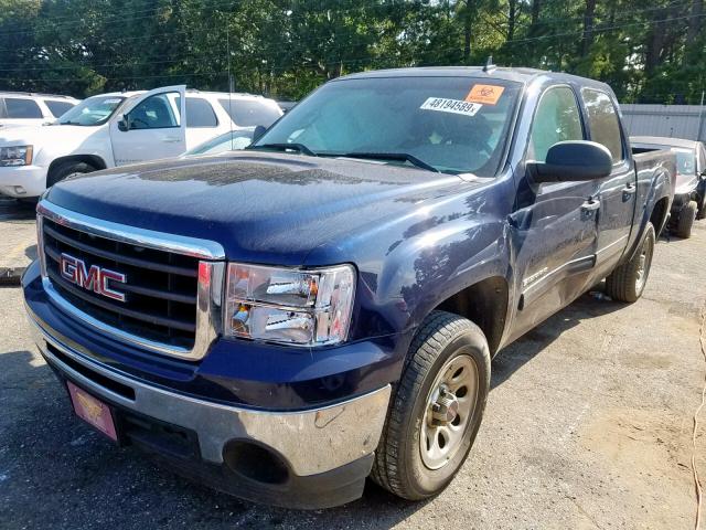 3GTRCUEA9AG261065 - 2010 GMC SIERRA C15 BLUE photo 2