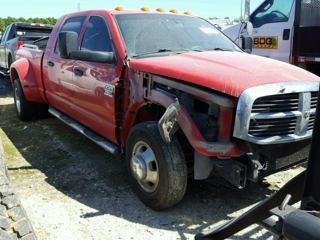 3D7ML49A67G776236 - 2007 DODGE RAM 3500 RED photo 1