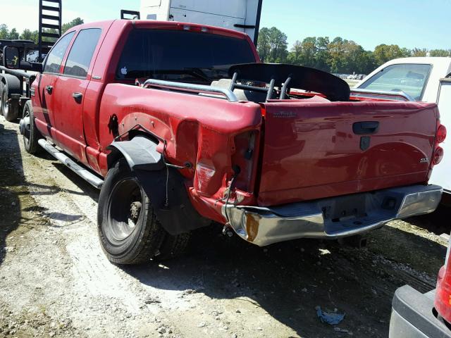 3D7ML49A67G776236 - 2007 DODGE RAM 3500 RED photo 3