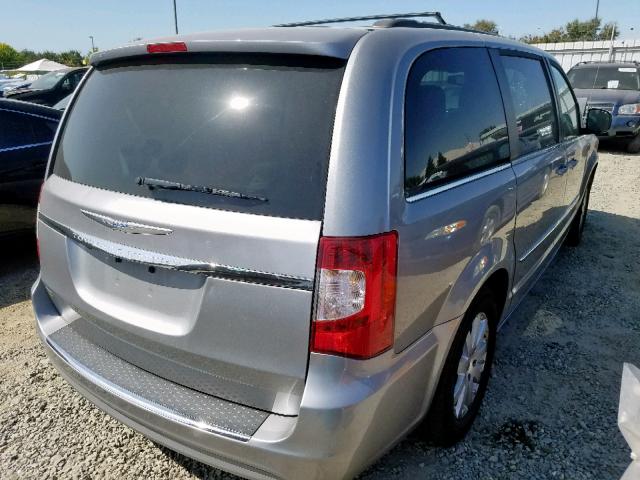 2C4RC1BG1GR187327 - 2016 CHRYSLER TOWN & COU GRAY photo 4