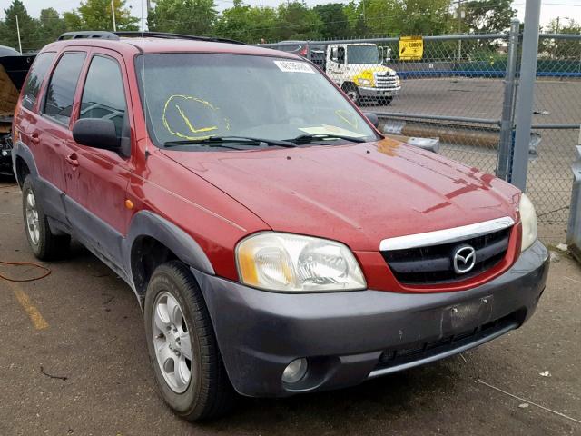 4F2YZ94183KM12627 - 2003 MAZDA TRIBUTE LX RED photo 1