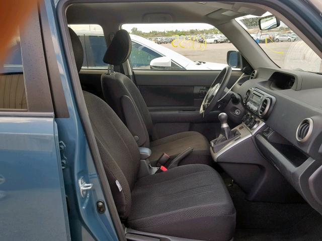 JTLKE50E891094630 - 2009 TOYOTA SCION XB 蓝色 照片 5