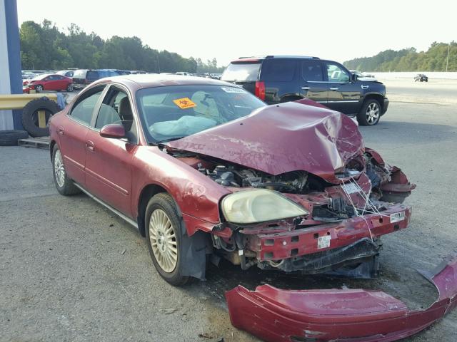 1MEFM50U73A601577 - 2003 MERCURY SABLE GS MAROON photo 1