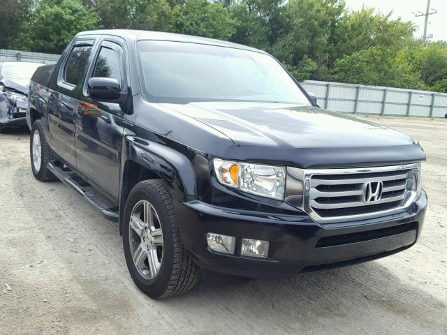 5FPYK1F54CB002966 - 2012 HONDA RIDGELINE BLACK photo 1