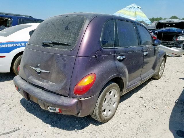 3C4FY48B04T212602 - 2004 CHRYSLER PT CRUISER MAROON photo 4