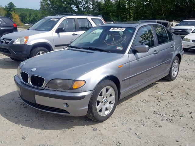 WBAEU33424PM60975 - 2004 BMW 325 XI GRAY photo 2