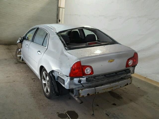 1G1ZC5EU4CF308922 - 2012 CHEVROLET MALIBU 1LT 银色 照片 3
