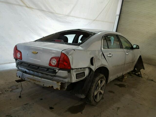 1G1ZC5EU4CF308922 - 2012 CHEVROLET MALIBU 1LT 银色 照片 4