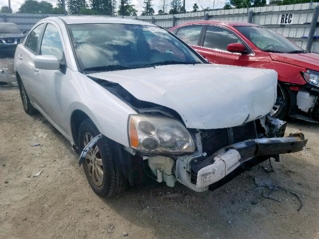 4A32B2FF7CE015626 - 2012 MITSUBISHI GALANT FE WHITE photo 1