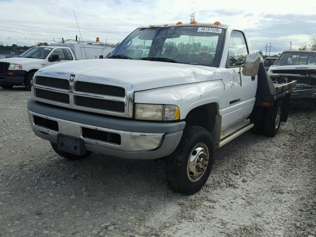 3B6MC3657XM504375 - 1999 DODGE RAM 3500 WHITE photo 2