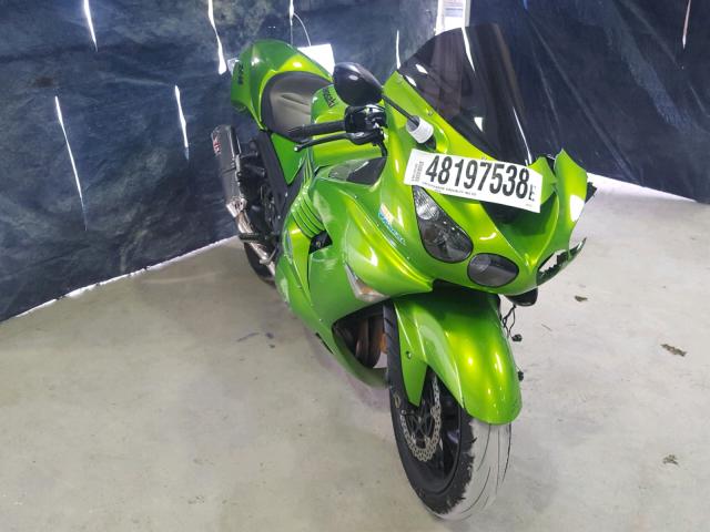 JKBZXNC139A011172 - 2009 KAWASAKI ZX1400 C GREEN photo 1