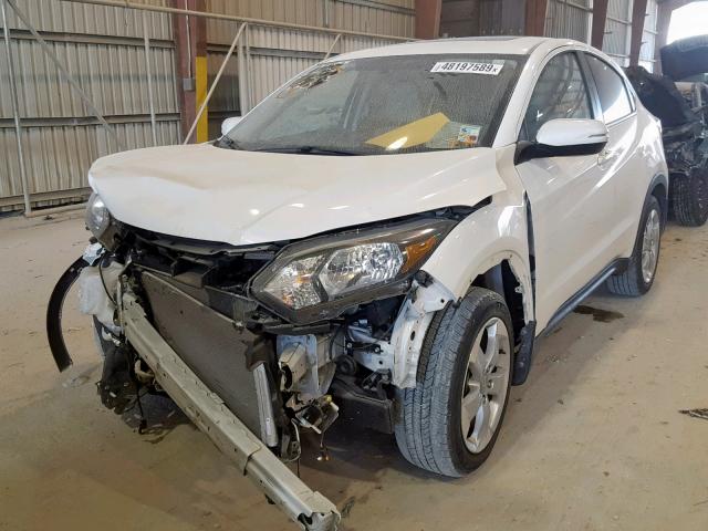 3CZRU5H57GM733642 - 2016 HONDA HR-V EX WHITE photo 2