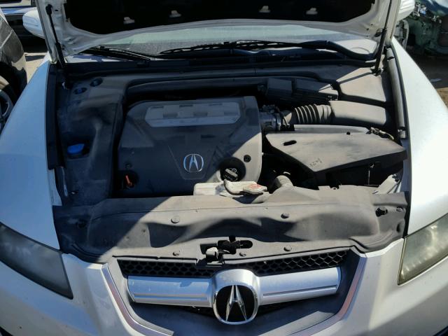 19UUA66228A024656 - 2008 ACURA TL WHITE photo 7