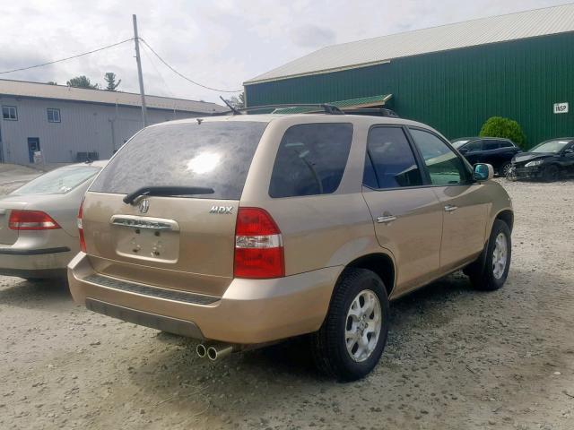 2HNYD18891H527128 - 2001 ACURA MDX TOURIN TAN photo 4