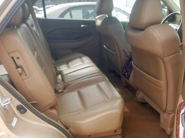 2HNYD18891H527128 - 2001 ACURA MDX TOURIN TAN photo 6