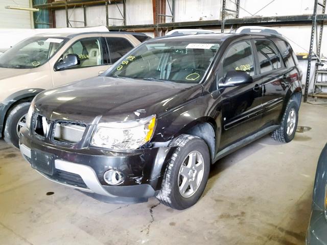 2CKDL33F486041270 - 2008 PONTIAC TORRENT BLACK photo 2