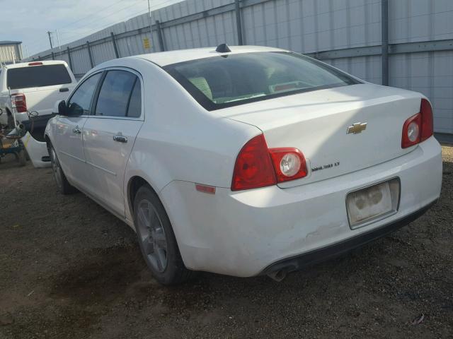 1G1ZD5EU4CF165760 - 2012 CHEVROLET MALIBU 2LT WHITE photo 3